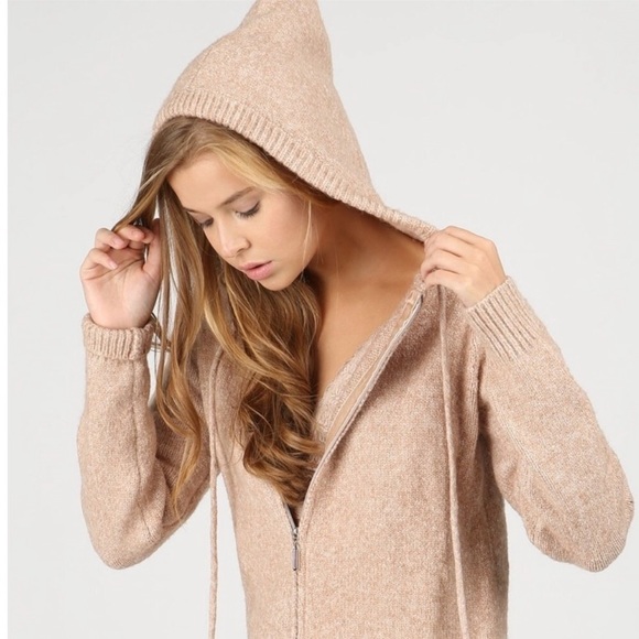 Light Pink Sweater Cardigan - Picture 3 of 6